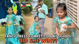 INDIA  OUR DAUGHTER JOINED THE COMPETITION‼️CHILDREN'S DAY AT SCHOOL ︎Filipino Indian Family