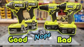 Ryobi is Awesome and Bad [wrong!]