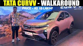 Tata Curvv - Walkaround Review with All Details | New Segment King?