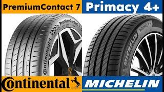 Continental PremiumContact 7 vs Michelin Primacy 4+