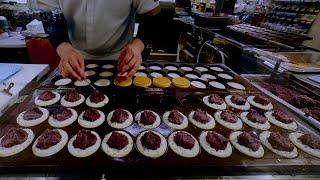 How to make the Traditional Japanese pancakes(Imagawayaki)  -Japan street food