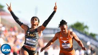 LSU freshman Sha'Carri Richardson sets 100m collegiate record | 2019 NCAA championships