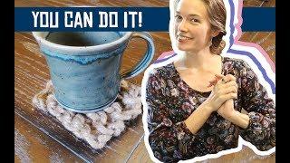 Knitting Tutorial | JUTE COASTERS!