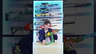 Electric Guns-M2 for Nerf Guns Bullets Unboxing & Review! M2 Electric soft bullet gun!