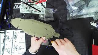 Team Associated SC6 2 Build Part 3 Bag 2 step 1 2 Steering Bulkhead and Side Rails
