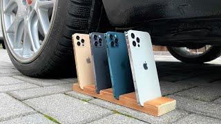 4x iPhone 15 PRO MAX vs CAR  (13min Crushing Compilation)