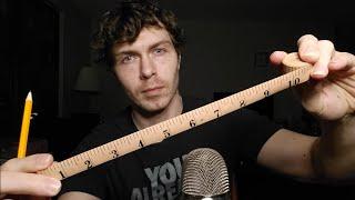 ASMR MEASURING YOU - Writing Sounds & Personal Attention