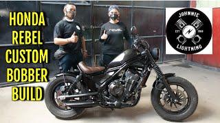 CUSTOM HONDA REBEL I BOBBER BUILD