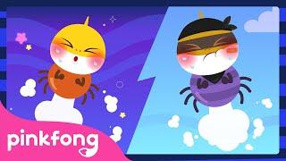 ️ Two Eensy Weensy Baby Spiders | Kids Songs and Nursery Rhyme | Animal Song | Official Pinkfong