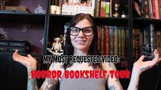 Horror Bookshelf Tour 2024 | Violet Prynne