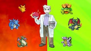 Shiny Professor Oak Challenge Pokemon Fire Red & Leaf Green