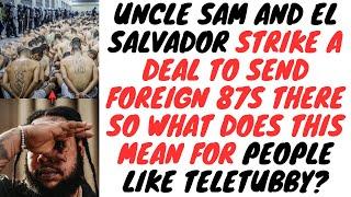 America Is Shipping Off Immigrant 87s To El Salvador......Could Jamaican Deportees Be Next??