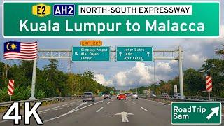 Drive from Kuala Lumpur to Malacca - Malaysia  - POV / music