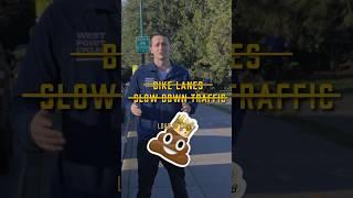 ACTIVE TRANSPORTATION LIES - Part 1 - Bike Lanes Slow Down Traffic #bikelanes #cycling #safety #city