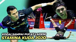 Detik-Detik Stamina Kuda Jojo Bikin Kodai Naraoka Kehabisan Nafas di Hongkong Open 2024