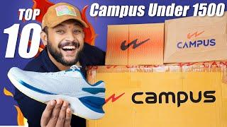  10 Best Budget Campus Shoes/Sneakers Under 1500  Campus Shoes Haul Review 2024 | ONE CHANCE