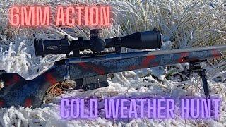 COLD WEATHER HUNTING IN NZ | 6MM CREEDMOOR WITH MATCH BULLETS | NOCPIX THERMAL FOOTAGE IN THE SNOW