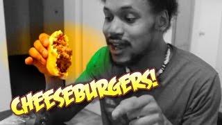 FIRST TIME MAKING CHEESEBURGERS | Cooking With Kenshin #3