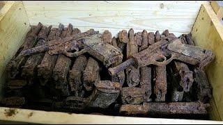 EXCAVATION OF UNTOUCHED GERMAN DUGOUTS / WW2 METAL DETECTING