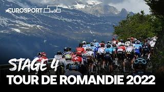 Tour of Romandie 2022 - Stage 4 Highlights | Cycling | Eurosport