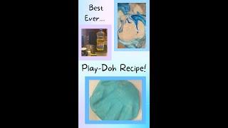 Best Ever (& so Easy) DIY Kids Play-Doh recipe!