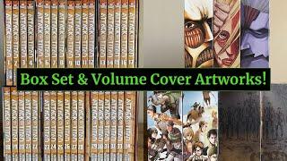 Complete Attack On Titan Manga Box Set Showcase (English)