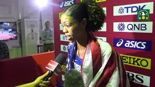 Vashti CUNNINGHAM USA Doha 2019 IAAF World Championships Women's 800m Final