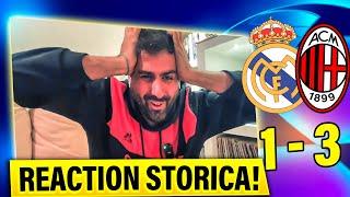 [REACTION STORICA] REAL MADRID - MILAN: 1-3