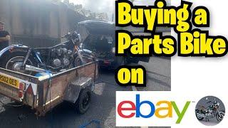 Buying a Parts Bike on Ebay Honda CB750 KZ 81 to repair and CB750 Custom Exclusive  79