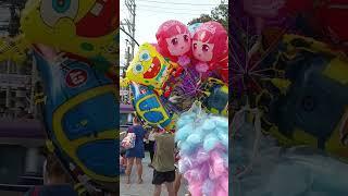 BALOONS& COTTON CANDY? PERFECT PASALUBONG PARA SA ANAK NYO DIBA MGA GAR???#shorts #short