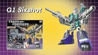 G1 Sixshot - Decepticons Headmasters Collection