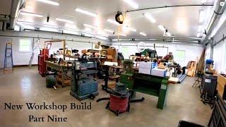 Woodturning - New Workshop Build Part Nine