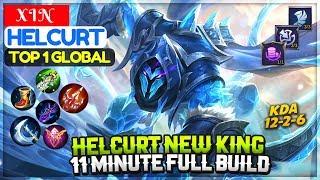 Helcurt New King, 11 Minute Full Build [ Top 1 Global Helcurt ] X I N Helcurt Mobile Legends