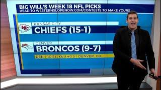 Week 18 NFL Picks