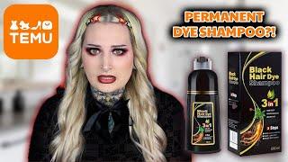 TEMU PERMANENT SHAMPOO!? 