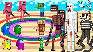 AMONG US IN MINECRAFT: Squid Game 2 Six-Legged Pentathlon