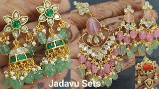 Jadavu Kundan New Collection | 7013932993 | pendant | Earrings | sets | offers