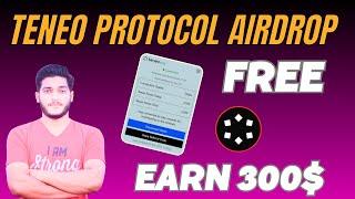 Teneo Protocol Airdrop Full Guide || Earn Money Online From Airdrops 2024