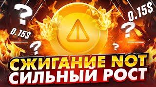 NOTCOIN НАЧАЛО БЫЧШЕГО РАЛЛИ - NOT СКОРО 0.15$? - КОГДА РОСТ НОТКОИНА