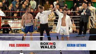 KIERAN GETHING VS PAUL CUMMINGS - ABERGAVENNY MARKET HALL - 6TH APRIL 2023