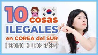 10 leyes SORPRENDENTES de COREA DEL SUR ‍️NO es ILEGAL en otros países