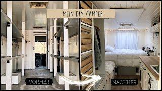 CAMPERVAN AUSBAU [ TIMELAPSE ] ⎮ DIY & LOW BUDGET: Mein erster Selbstausbau als ANFÄNGERIN!