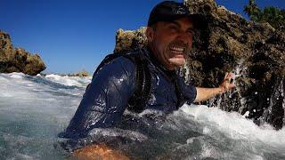 SURVIE sur une ÎLE DÉSERTE (Technique de pêche) - Cyril Chauquet