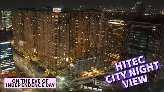 Hitech City Hyderabad Night View : On the eve of Independence Day || HITEC City in Hyderabad