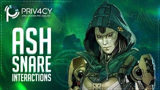 Complete Ash Tactical Interactions With Other Legends Abilities for Apex Legends