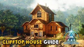 Ultimate All-in-One Clifftop House | Building Tutorial | ARK: Survival Ascended