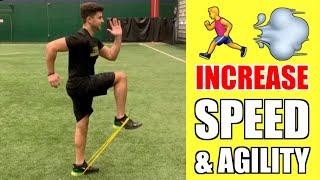 11 Resistance Band Drills For SPEED AND AGILITY! (At Home Workout!)