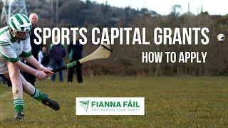 How to Apply for a Sports Capital Grant