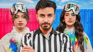 🟦 🟪 اكبر لعبة ألوان مع اليوتيوبرز