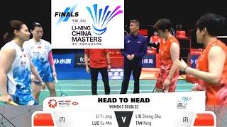 Finals | Liu Sheng Shu/Tan Ning (chn) vs Li Yi Jing/Luo Xu Min (chn) | China masters 2024